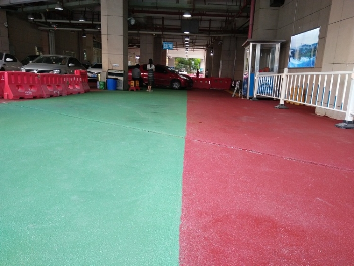 彩色陶瓷防滑路面項目工程：廈門大學附屬第一醫(yī)院