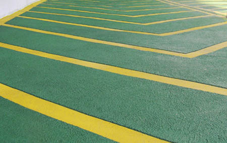 防滑坡道環氧地坪的施工工藝是什么？